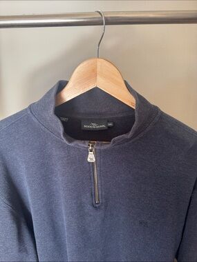 Rodd & Gunn Navy Half-Zip Pullover Sweater